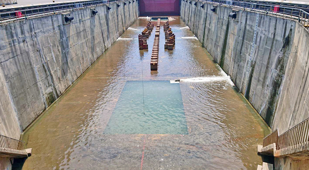 Repair Dock Pits Dewatering in Taiwan