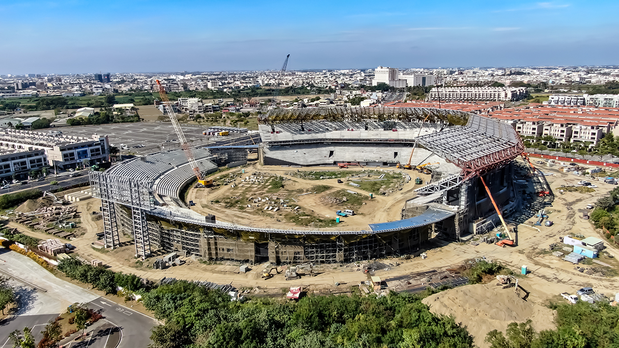 Effluent System for Tainan Asia-Pacific International Baseball Stadiums and Training Centers in Taiwan  Effluent System for Tainan Asia-Pacific International Baseball Stadiums and Training Centers in Taiwan